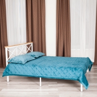 Кровать Iris (mod.9311) 160*200 (Queen bed) Белый (White) - Изображение 2